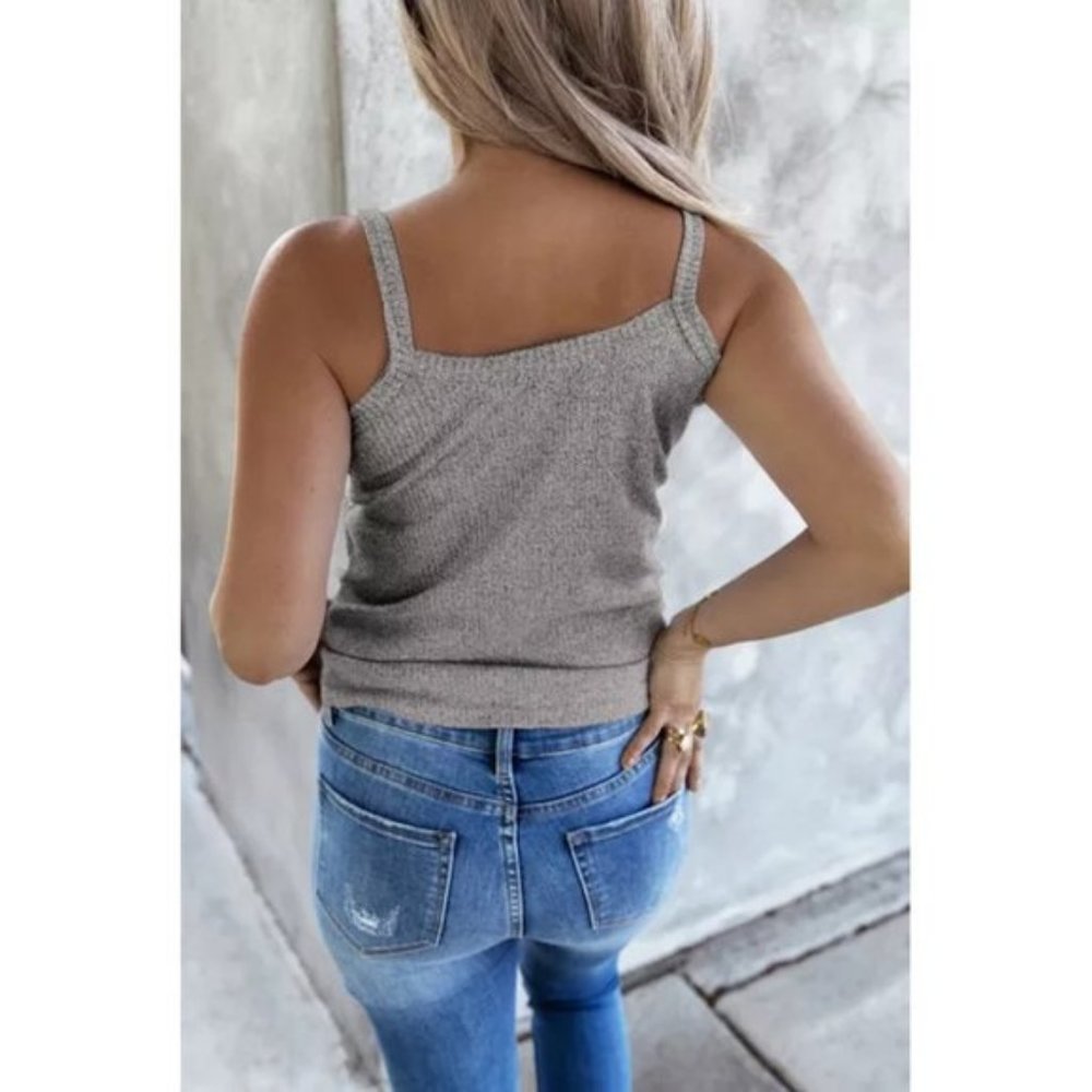Button Down Tank - Picture 2 of 3